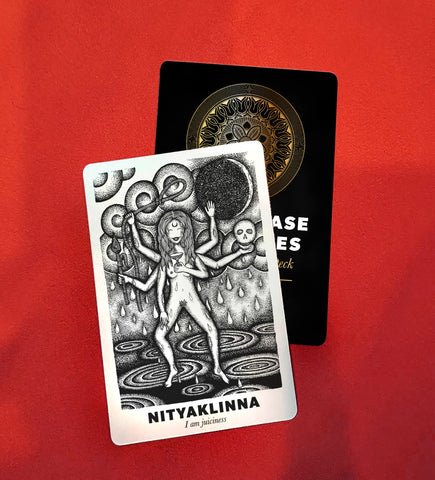 Moon Phase Goddess  - The Nityas Card Deck