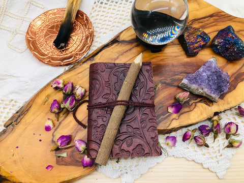 Gratitude Journal & Rustic Pencil