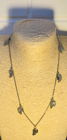 Mabon Fallen Leaf Necklace