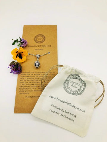 Essential Oil Diffusing Pendant