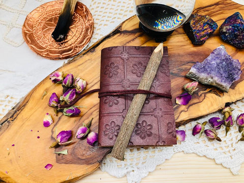 Gratitude Journal & Rustic Pencil