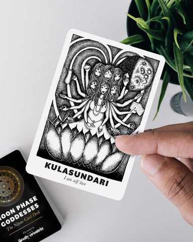 Moon Phase Goddess  - The Nityas Card Deck