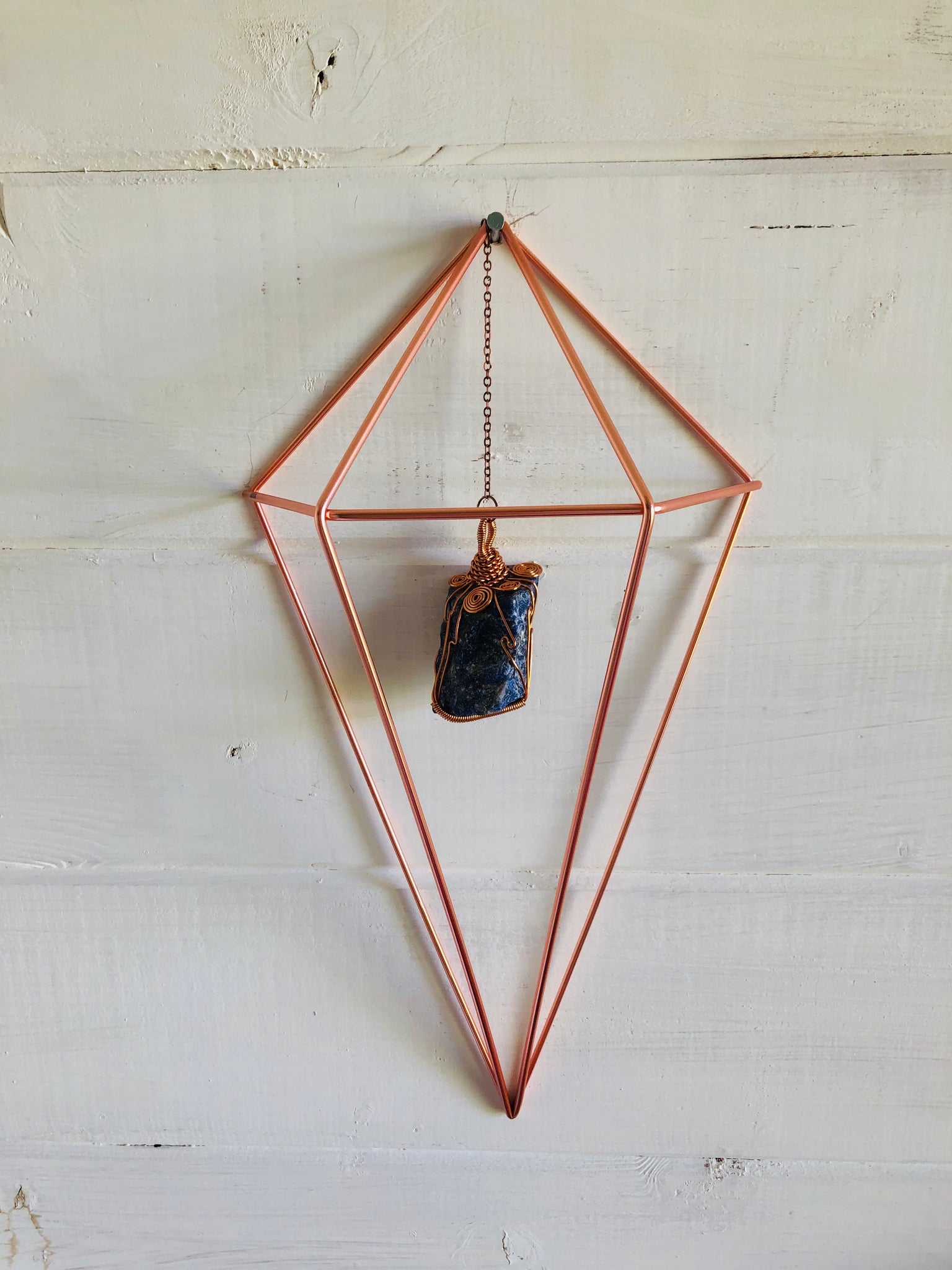 Crystal Protection Wall Hanging Lapis Lazuli
