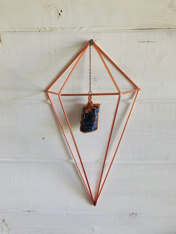 Crystal Protection Wall Hanging Lapis Lazuli