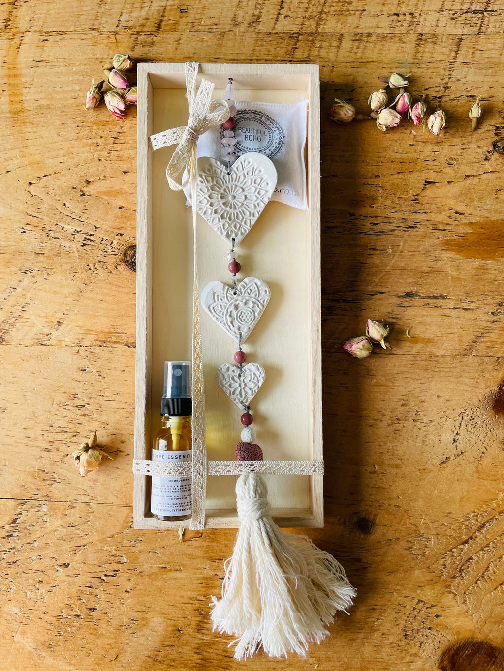 Beautiful Boho Scented Mandala Crystal Decoration