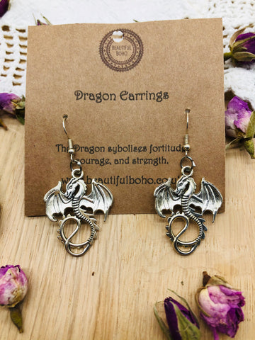 Dragon earrings