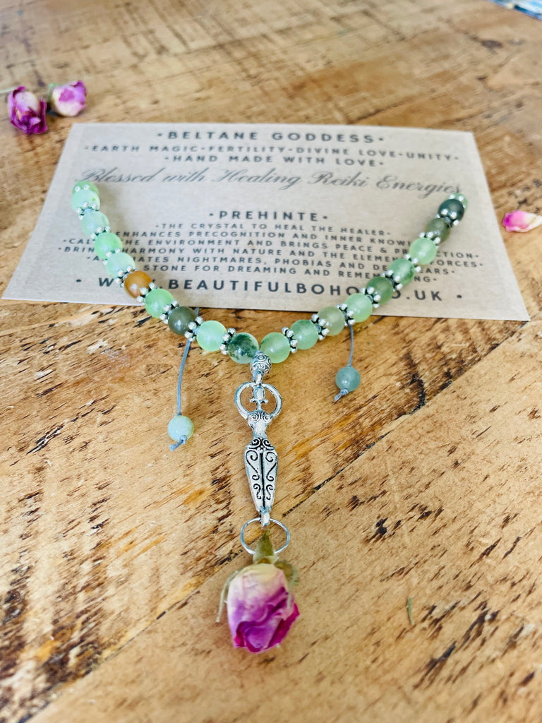 Beltane Goddess Necklace