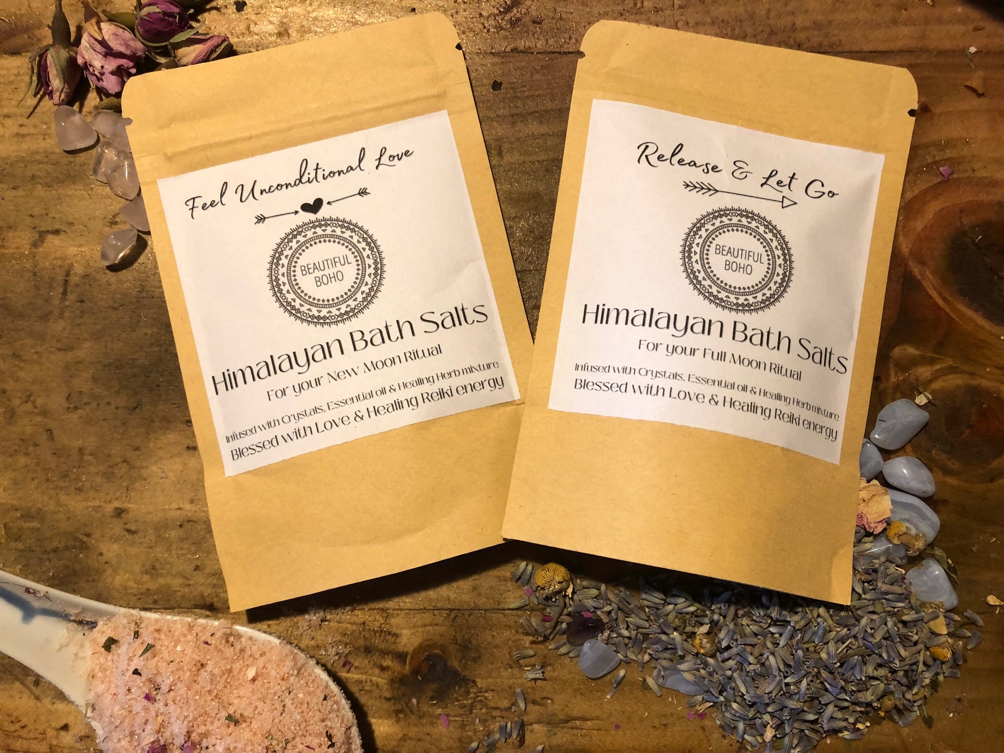 Moon Rituals Himalayan cleansing Salt Bath Mix