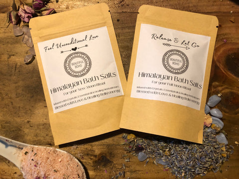 Moon Rituals Himalayan cleansing Salt Bath Mix