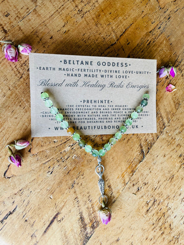 Beltane Goddess Necklace