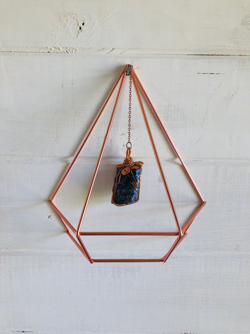 Crystal Protection Wall Hanging Lapis Lazuli