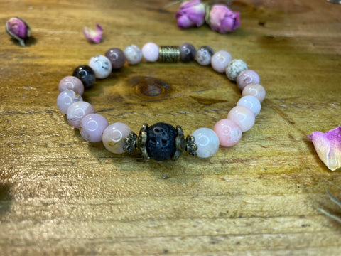 Scented Pink Opal Bracelet