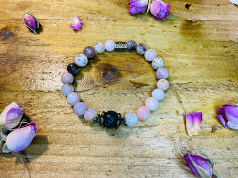 Scented Pink Opal Bracelet