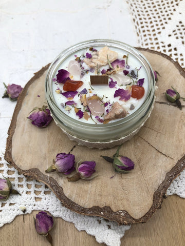 Feel Unconditional Love New Moon intention Candle
