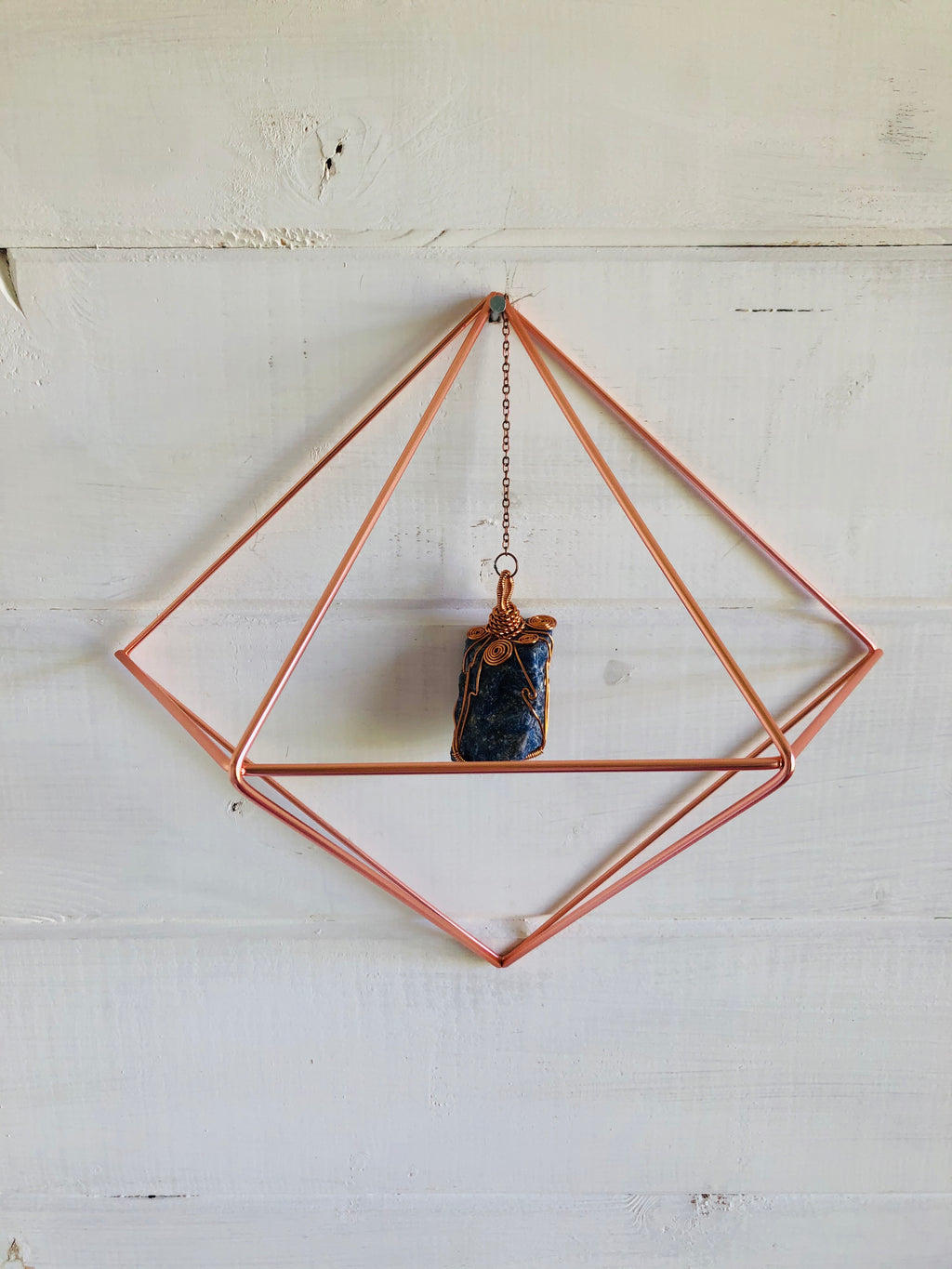 Crystal Protection Wall Hanging Lapis Lazuli
