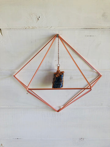 Crystal Protection Wall Hanging Lapis Lazuli