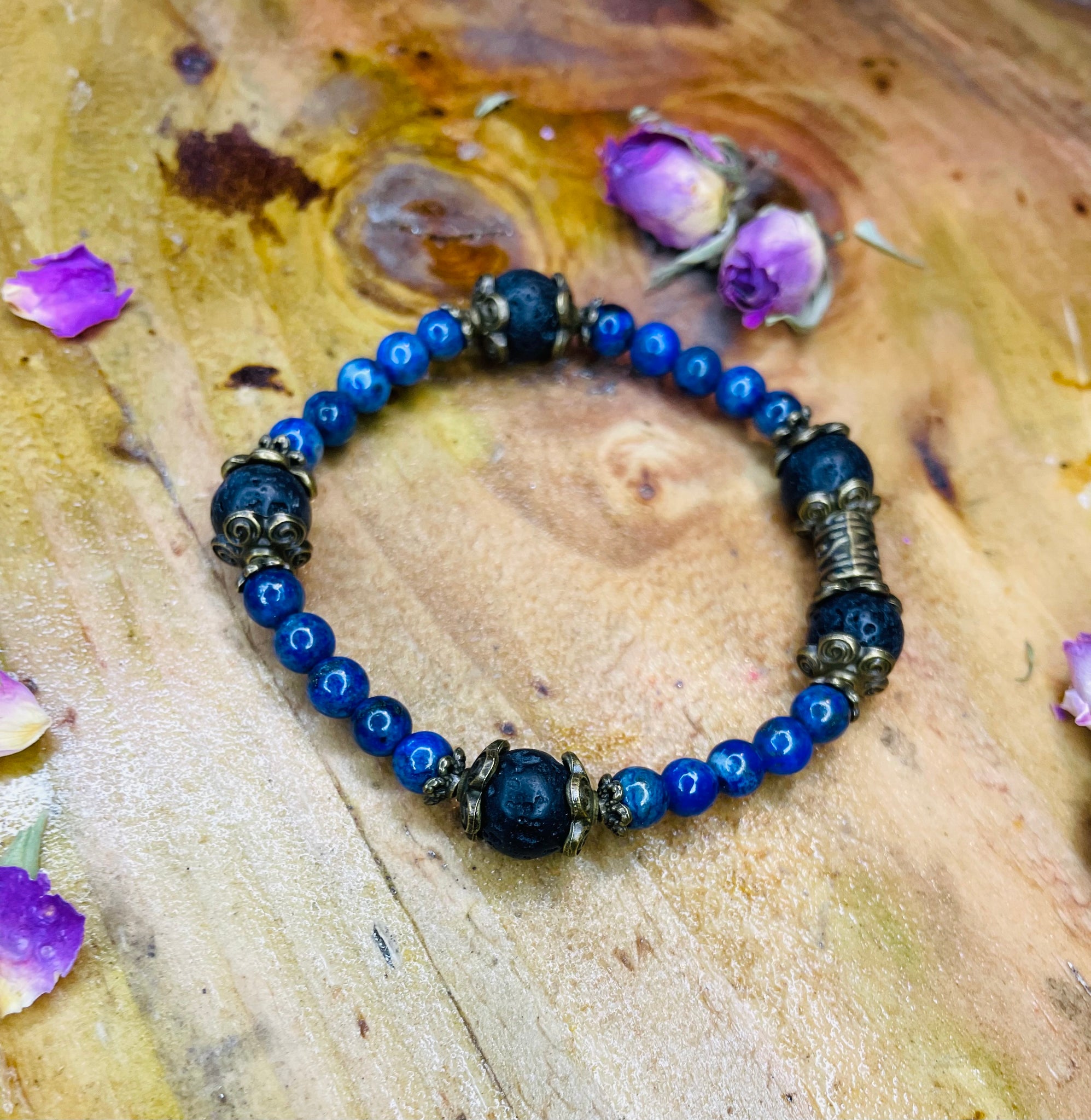 Scented lapis lazuli Bracelet