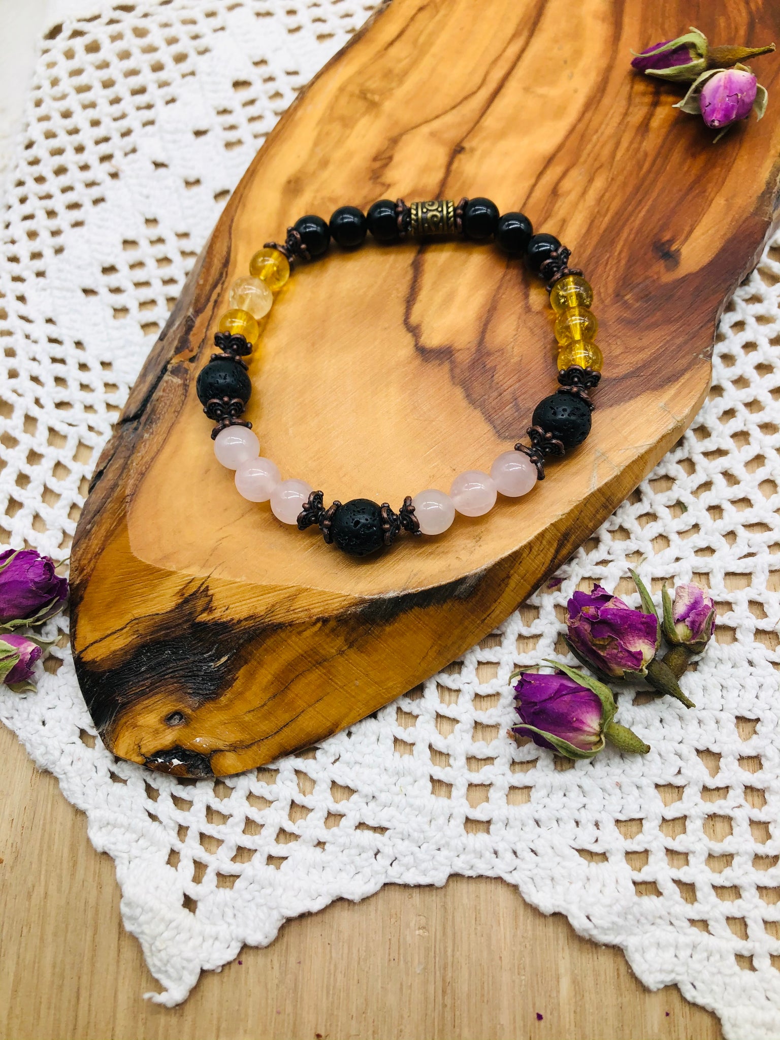 Positivity & Happiness Intention Bracelet