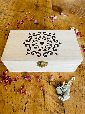 Sacred Smoke Ritual Trinket Box