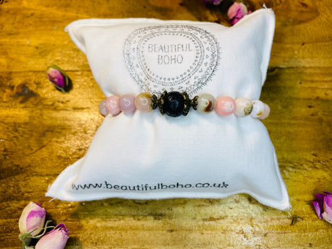 Scented Pink Opal Bracelet