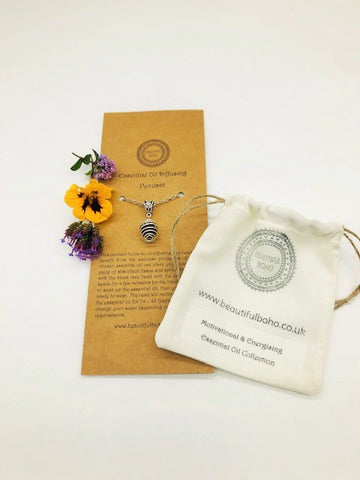 Essential Oil Diffusing Pendant