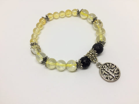 Birthstone Aroma Crystal Bracelet