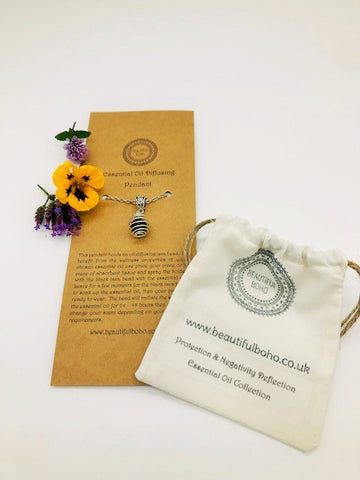 Essential Oil Diffusing Pendant