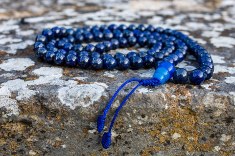 Lapis Lazuli 108 Bespoke Mala Beads