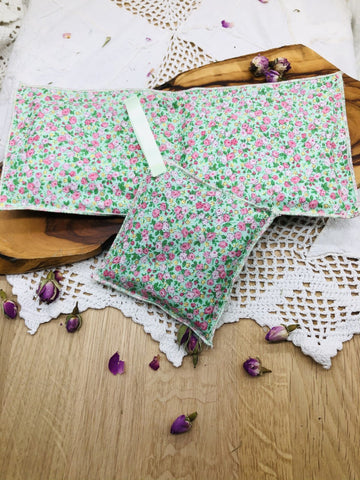 Lavender Eye Mask & Lavender Pillow Set