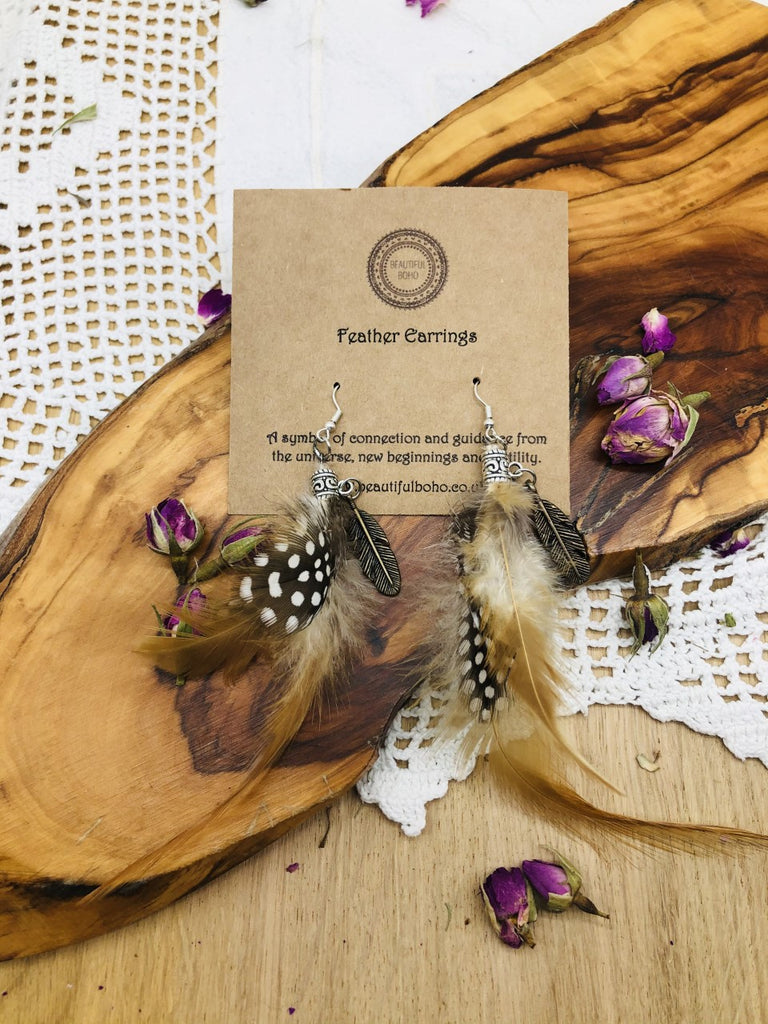 ostara / Easter Feather Earrings