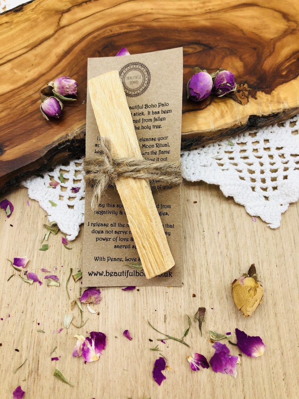 Mabon Palo Santo smoke cleansing stick