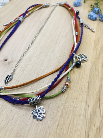 The Goddess & Green Man unity Wrap Jewellery