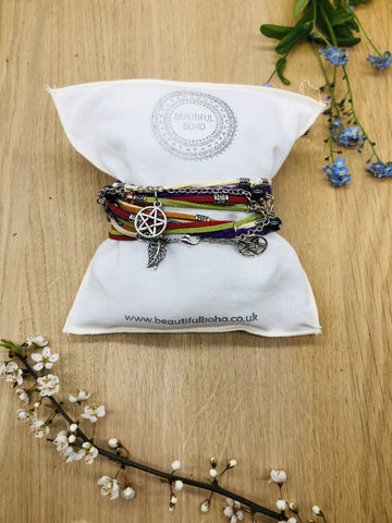 The Goddess & Green Man unity Wrap Jewellery