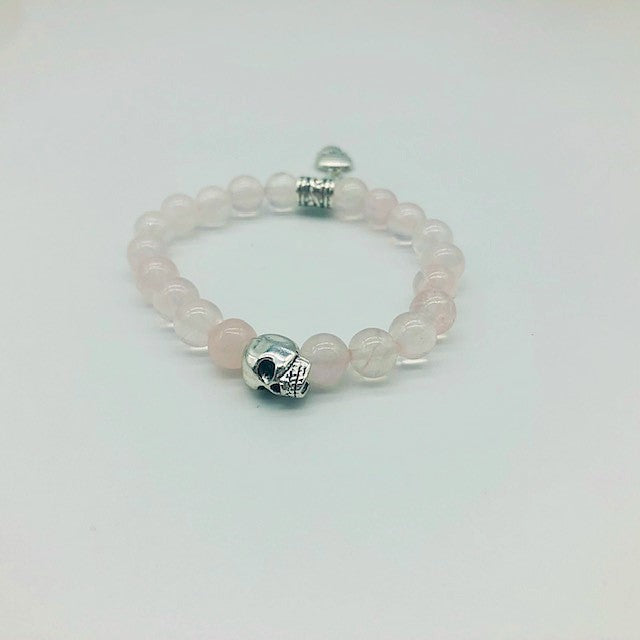 Wicca Rose Quartz Unconditional Love  Spell casting Bracelet