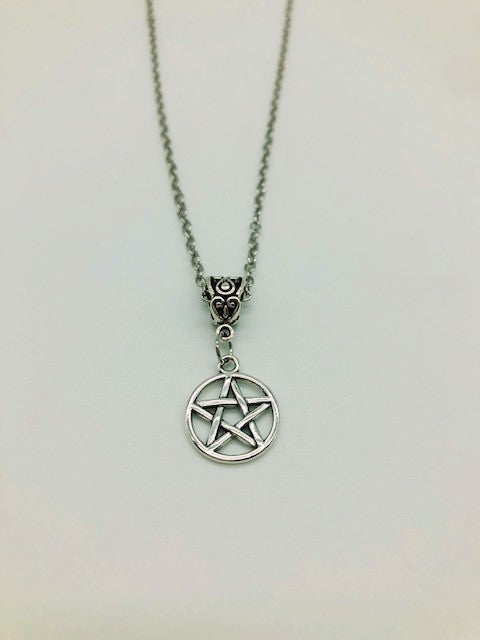 Lammas Celebration Pentagram Pendant