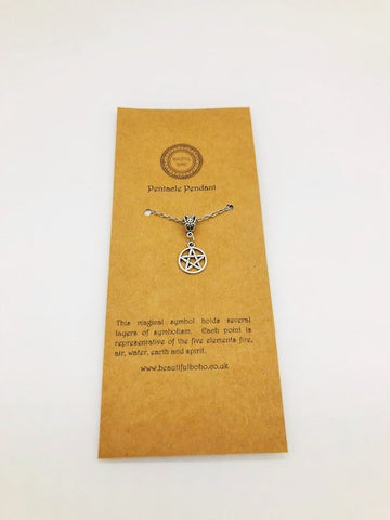 Lammas Celebration Pentagram Pendant