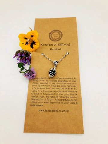 Essential Oil Diffusing Pendant
