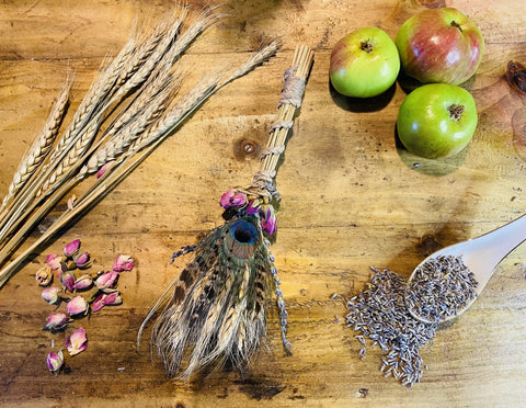 Lammas Alter Decoration Besom Broom