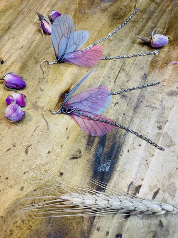 Lammas Celebration Butterfly Fairy Earrings