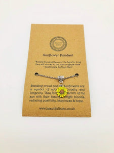 Lammas Sunflower Pendant