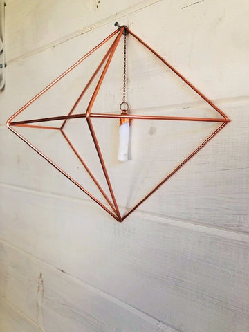 Creativity & Spiritual Awareness Selenite Crystal Wall Hanging