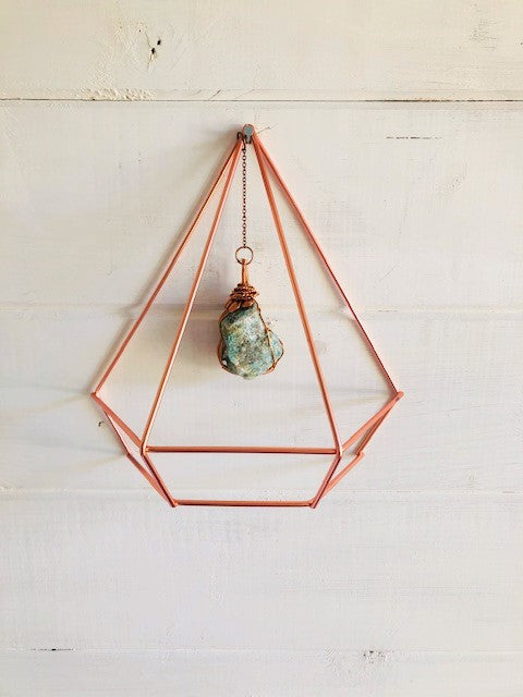 Wealth, Luck & Prosperity wall Crystal Protection Wall Hanging